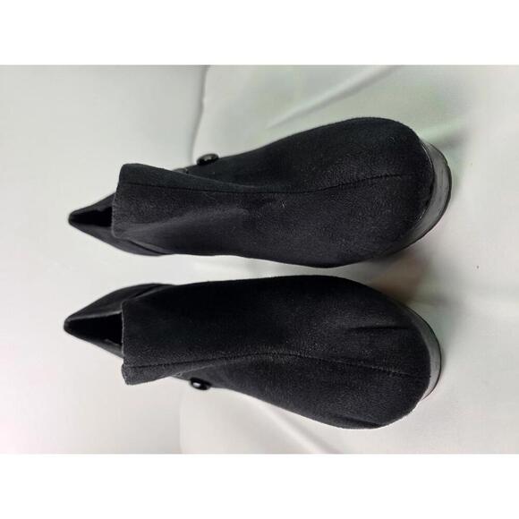 Unlisted By Kenneth Cole Boots Womens Size 9M Ankle Bootie Black - Picture 8 of 9